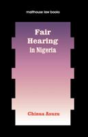 Fair Hearing in Nigeria 9780232168 Book Cover