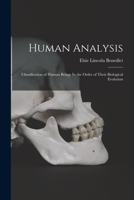 Human Analysis: Classification of Human Beings 1016551924 Book Cover
