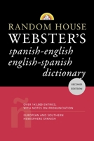 Random House Webster's Spanish-English English-Spanish Dictionary 0375721967 Book Cover