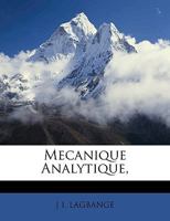 Mecanique Analytique, 1147810567 Book Cover