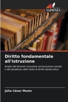 Diritto fondamentale all'istruzione: Analisi del binomio inclusione ed esclusione sociale e del paradosso dello Stato di diritto democratico 6206266273 Book Cover