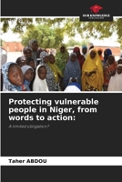 Protecting vulnerable people in Niger, from words to action 6208240093 Book Cover