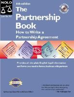 The Partnership Book: How to Write A Partnership Agreement  (With CD-ROM) 6th Edition 0873373715 Book Cover