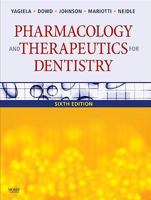 Pharmacology And Therapeutics For Dentistry 0801679621 Book Cover