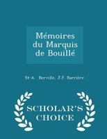 Mémoires du Marquis de Bouillé 1017880204 Book Cover