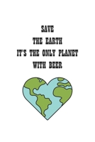 Save the Earth: Graph Paper Notebook 6x9 inches with 120 pages 1706719809 Book Cover