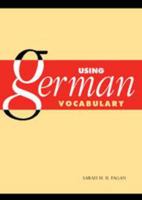 Using German Vocabulary 0511840780 Book Cover
