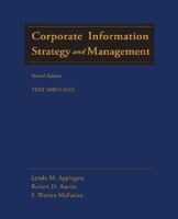Corporate Information Strategy and Management: Text and Cases 0072947756 Book Cover