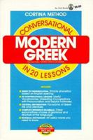 Conversational Modern Greek in 20 Lessons 0805015000 Book Cover