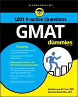 1,001 GMAT Practice Questions For Dummies 1119363128 Book Cover