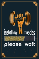 installing muscles please wait: Weekly Food & Fitness and Nice Lined page/ Meal Planner + Exercise Log for Weight Loss & Diet Plans/Daily Workout Planner for women, men, teens, girls and youth 1660333067 Book Cover