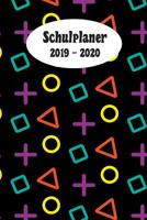 Schulplaner 2019 - 2020: Gaming Muster das hausaufgabenheft 2019 - 2020 f�r das neue schuljahr; mit kalender, stundenplan f�r jedes semester, wochenplaner, kontaktliste und geburtstags termine, meine  1078216665 Book Cover