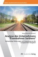Analyse des Unternehmens Eisenbahnen Serbiens 3639632125 Book Cover