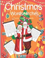 Christmas Wordsearches Puzzle Books For Adults Large Print: Jumbo Challenging Brain Exercise Puzzles Activity Games, 800 Christmas & Winter Words for ... Fun, Gift for Adults and Teen Puzzlers. B08PJKDGL5 Book Cover