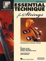 Essential Technique for Strings (Essential Elements Book 3): Cello 0634069314 Book Cover