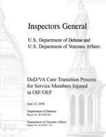 DoD/VA Care Transition Process for Service Members Injured in OIF/OEF 1482308509 Book Cover