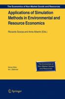 Applications Of Simulation Methods In Environmental And Resource Economics 1402036833 Book Cover