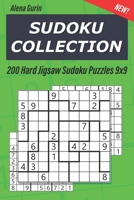 Sudoku Collection: 200 Hard Jigsaw Sudoku Puzzles 9x9 1686337833 Book Cover