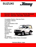 Suzuki Jimny English Factory Parts Manual JA12, JA22W Series 1716741564 Book Cover
