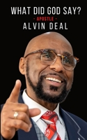 What Did God Say? B0BS8SNKNL Book Cover