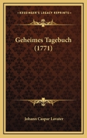 Geheimes Tagebuch. 1274431964 Book Cover