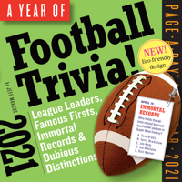 2021 Year of Football Trivia! Page-A-Day Calendar 1523508833 Book Cover