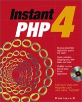 Instant PHP 4 0072170743 Book Cover