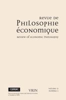 Varia (Revue de Philosophie Economique) 2711652041 Book Cover