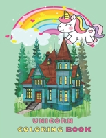 Unicorn Coloring Book: Unicorn day For Kids Ages 4-8, 26 designs, size 8.5x11 B08D51CG5W Book Cover
