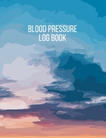 Blood Pressure Log Book: Large Print 53 Weeks Blood Pressure Tracker Journal Daily Personal Health Record 8.5 x 11 Inch Notebook (Volume 7) 1692479857 Book Cover