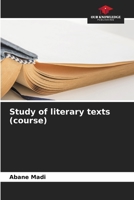 Study of literary texts (course) 6205805243 Book Cover