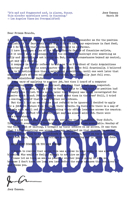 Overqualifieder 1770412859 Book Cover