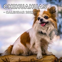 Chihuahuas: 2021 Wall Calendar, Cute Gift Idea For Chihuahua Lovers Or Owners Men And Women B08QWV8Z61 Book Cover