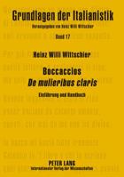 Boccaccios de Mulieribus Claris: Einfuehrung Und Handbuch 3631650787 Book Cover