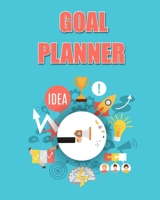 Goal Planner: A Daily/Weekly/Monthly Goal Getter Planner and Organizer with Motivational Quotes 1698934270 Book Cover