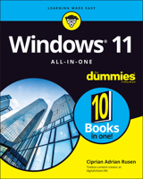 Windows 11 All-in-One for Dummies 1119858690 Book Cover