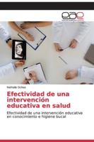 Efectividad de una intervención educativa en salud 6200055351 Book Cover