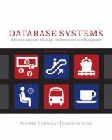 Database Systems: A Practical Approach to Design, Implementation and Management 0201708574 Book Cover