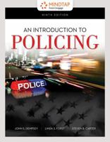 Mindtap Criminal Justice, 1 Term (6 Months) Printed Access Card for Dempsey/Forst/Carter's an Introduction to Policing 1337558796 Book Cover