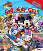 Disney Junior - Mickey and the Roadster Racers Go, Go, Go! - Little First Look and Find 1503727661 Book Cover