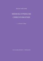Hieroglyphische Chrestomathie 3447032715 Book Cover