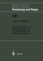 Untersuchungen Von Reinheitssytemen Zur Herstellung Von Halbleiterprodukten 3540655603 Book Cover