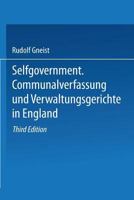 Communalverfassung Und Verwaltungsgerichte in England 3662385902 Book Cover