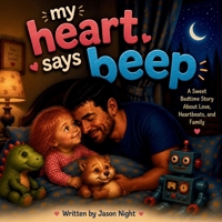 My Heart Says Beep: A Heartwarming Picture Book About a Little Girl, Her Dad, and the Special Sound of Love B0H3V6LPPN Book Cover