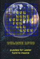 Fun Name Sudokus for All Ages Volume 1740: Puzzles for Lester — Hard to Insane: null 1365483681 Book Cover