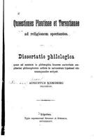 Quaestiones Plautinae Et Terentianae Ad Religionem Spectantes 1147381674 Book Cover