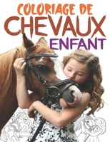 Coloriage de chevaux: livre de coloriage chevaux pour enfants dès 6 ans avec de beaux dessins de chevaux et licornes à colorier - cahier de coloriage ... - livre à colorier chevaux B08YDDV1CL Book Cover