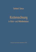Kostenrechnung in Klein- Und Mittelbetrieben 3663146936 Book Cover