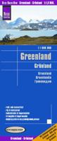 Greenland Travel Map - 1:1,900,000 (English and Spanish and French and German and Russian Edition) 3831774188 Book Cover