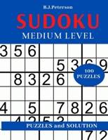 100 Puzzles Sudoku Medium: 100 Medium sudoku puzzles:big print sudoku puzzle games, adult sudoku books with answers B08PXD4FCR Book Cover